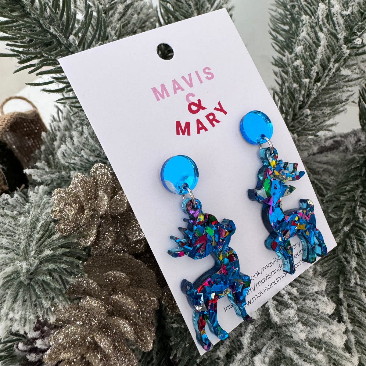 Reindeer Blue Party