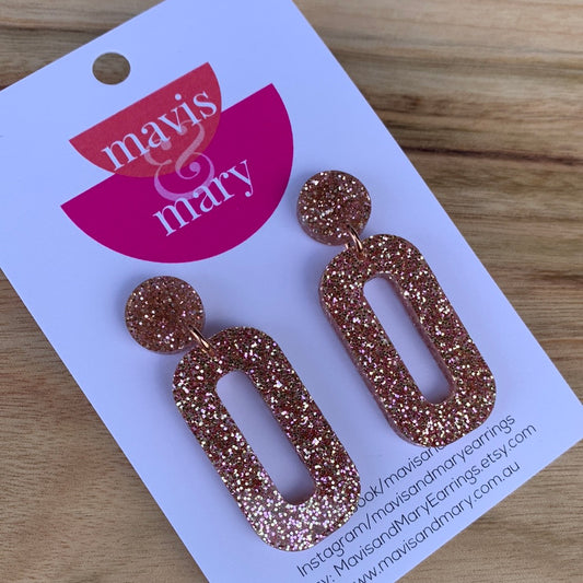 Pink small dangle